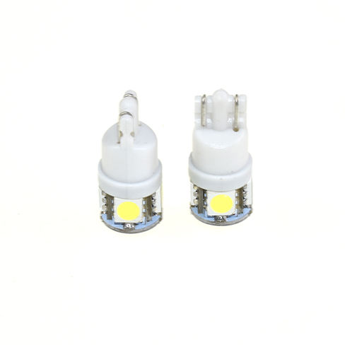 T10 5SMD 5050 LED BULBS WHITE