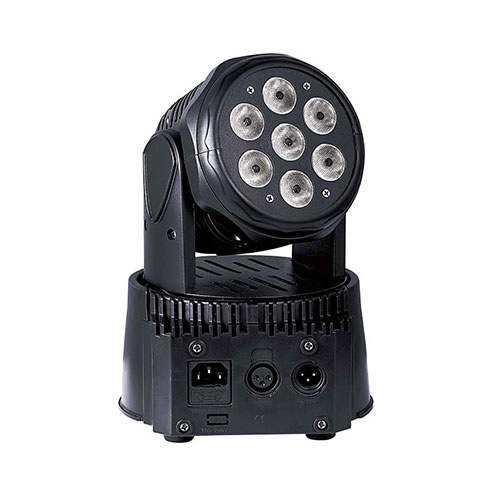 7Pcs LED Moving Head Wash Light