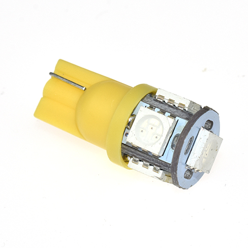 T10 LED Bulbs Amber Yellow