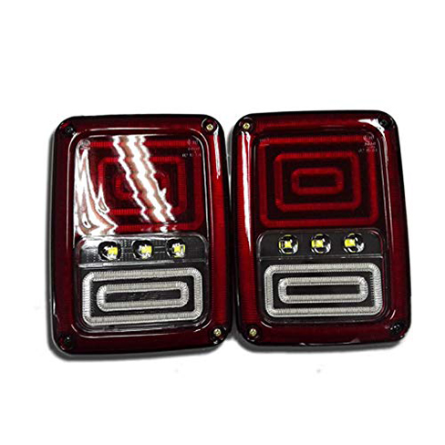 Jeep Wrangler LED Red Snake Taillight