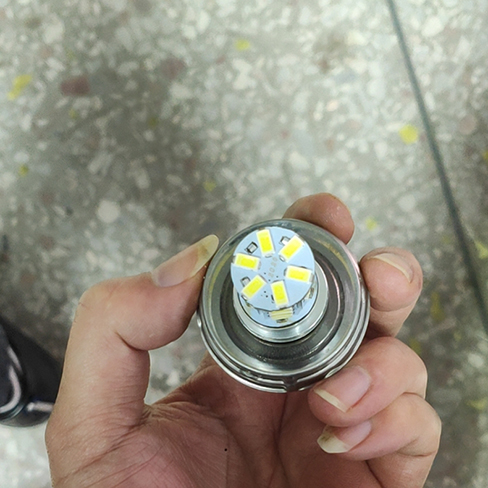 P45T Motorbike LED Headlight 6V AC Non-polarity