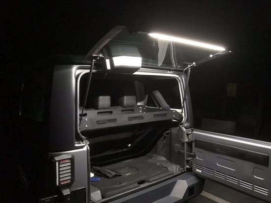 Wrangler LED Rear Glass Light Bar