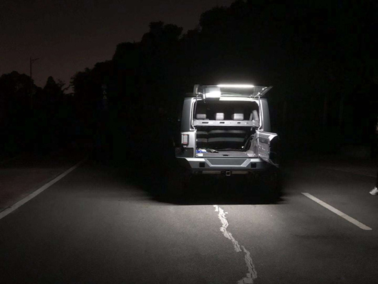 Wrangler LED Rear Glass Light Bar