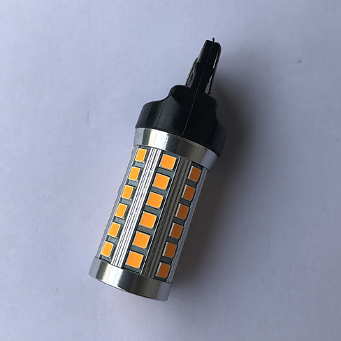 CANBUS NO Flash 7443 7444 T20 Amber LED Bulb