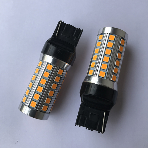 CANBUS NO Flash 7443 7444 T20 Amber LED Bulb
